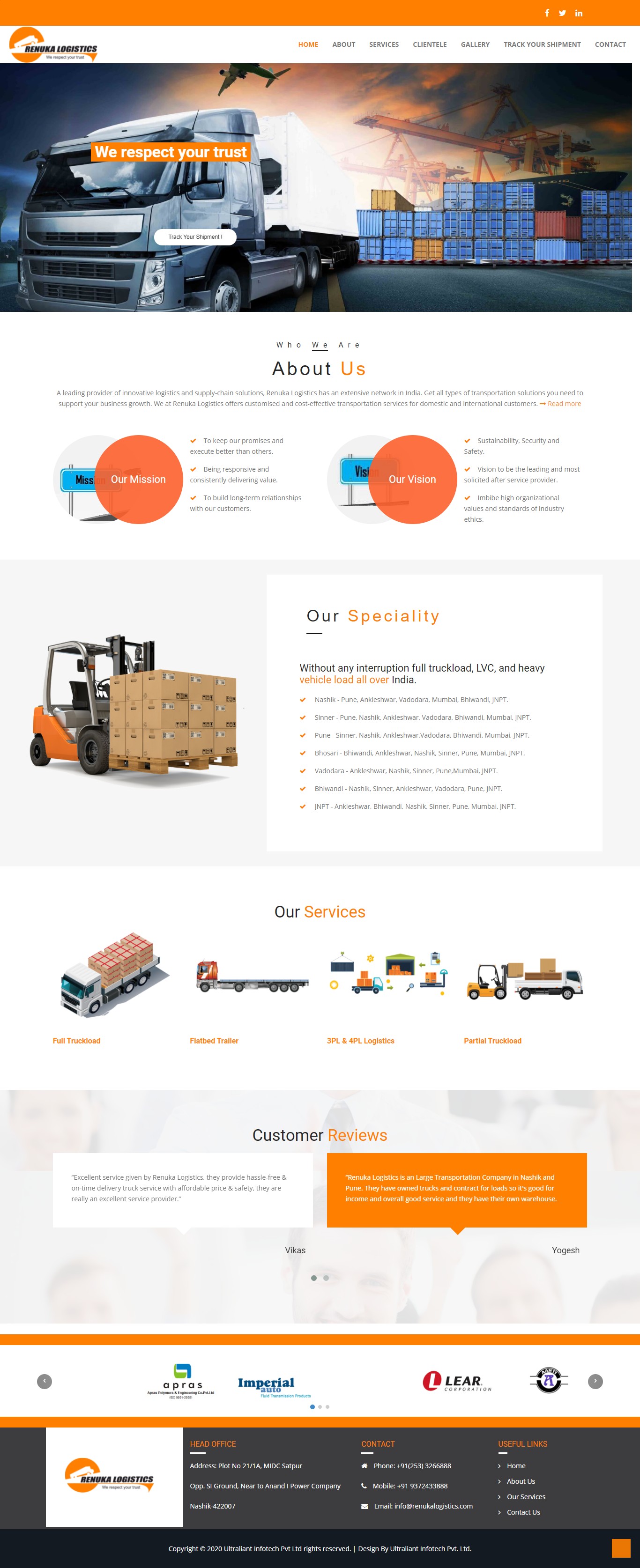renuka Logistics