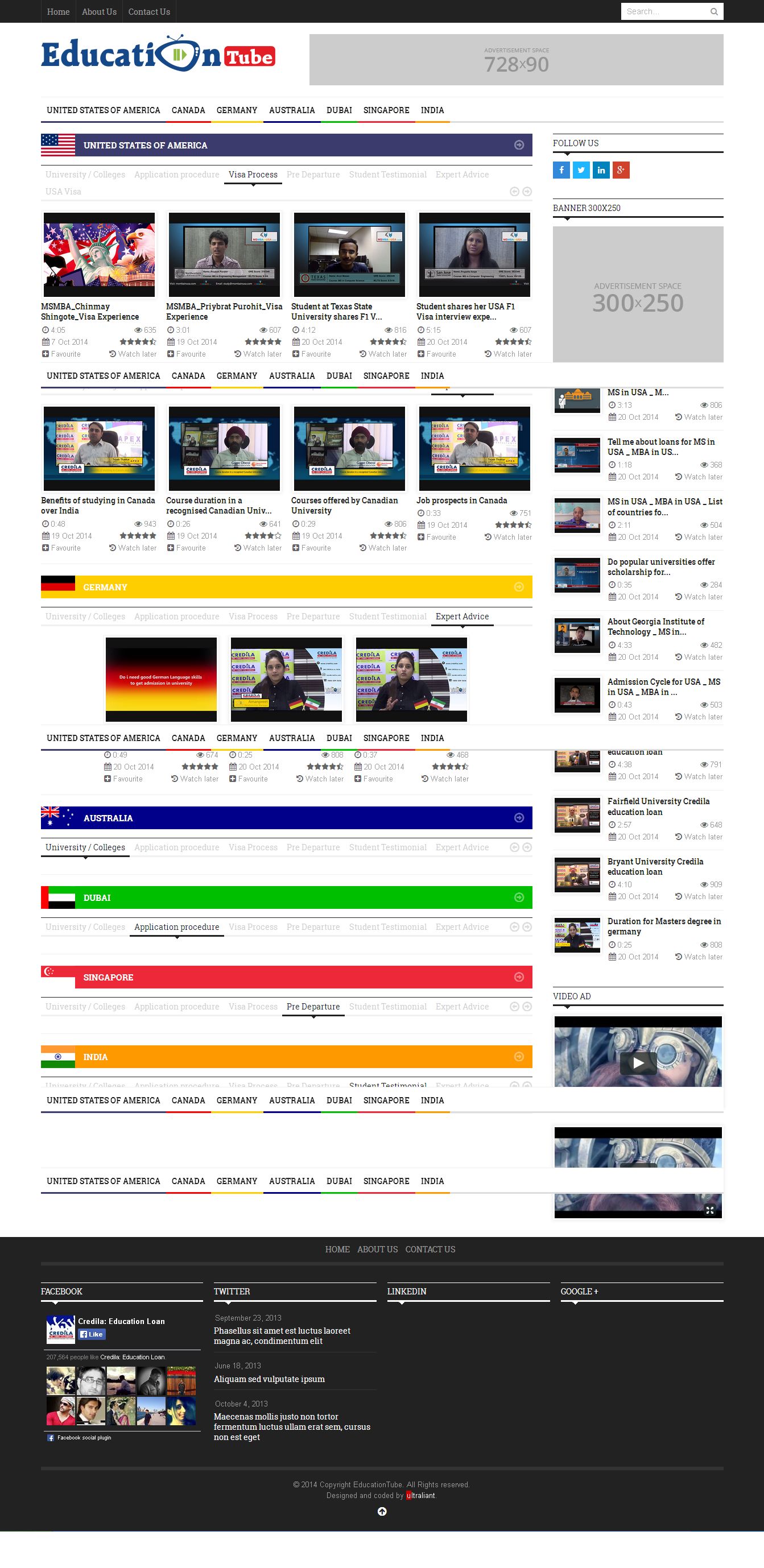 portal for students want to go abroad